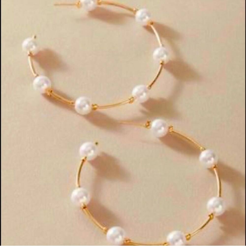 Womens gold hoops